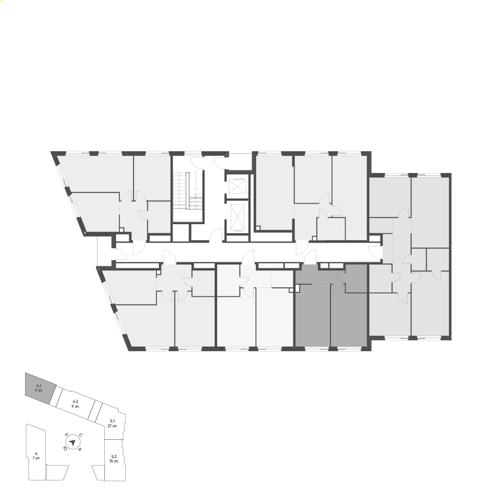Планировка: 1-комнатная · 37,8 м²