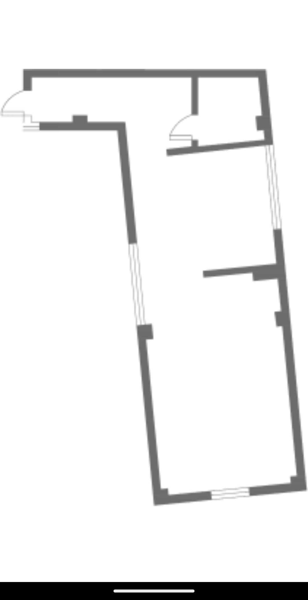 Планировка: Апартаменты · 53,6 м²