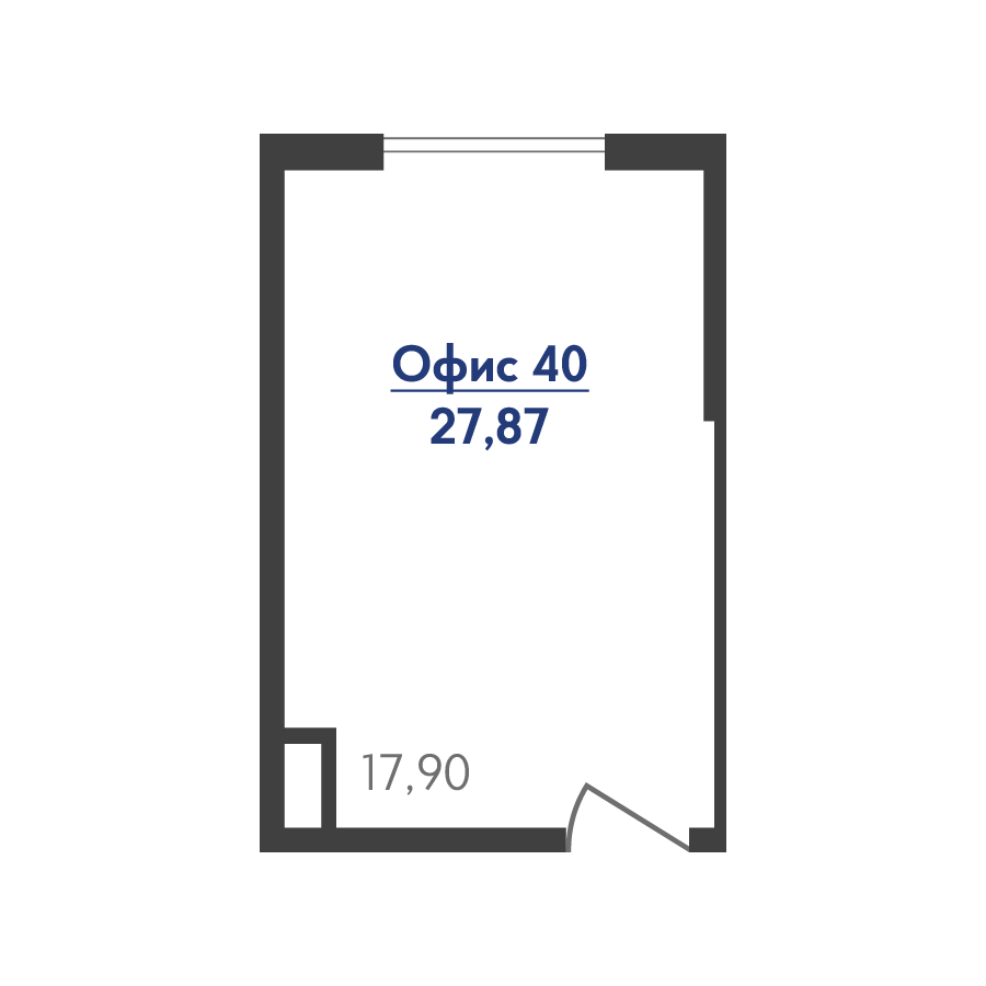 Планировка: Лот · 18,1 м²