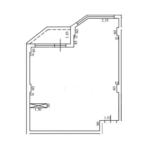 Планировка: Лот · 48,6 м²