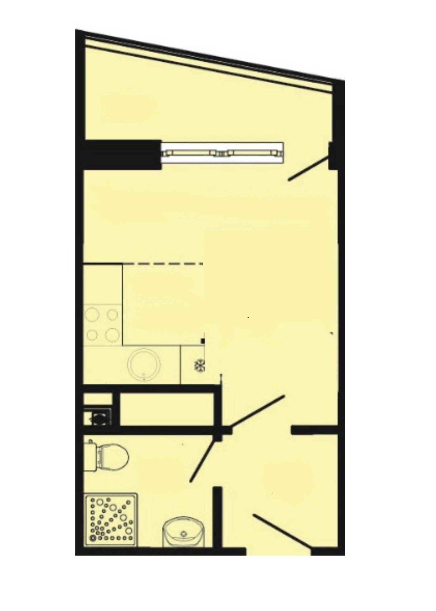 Планировка: Студия · 16,75 м²