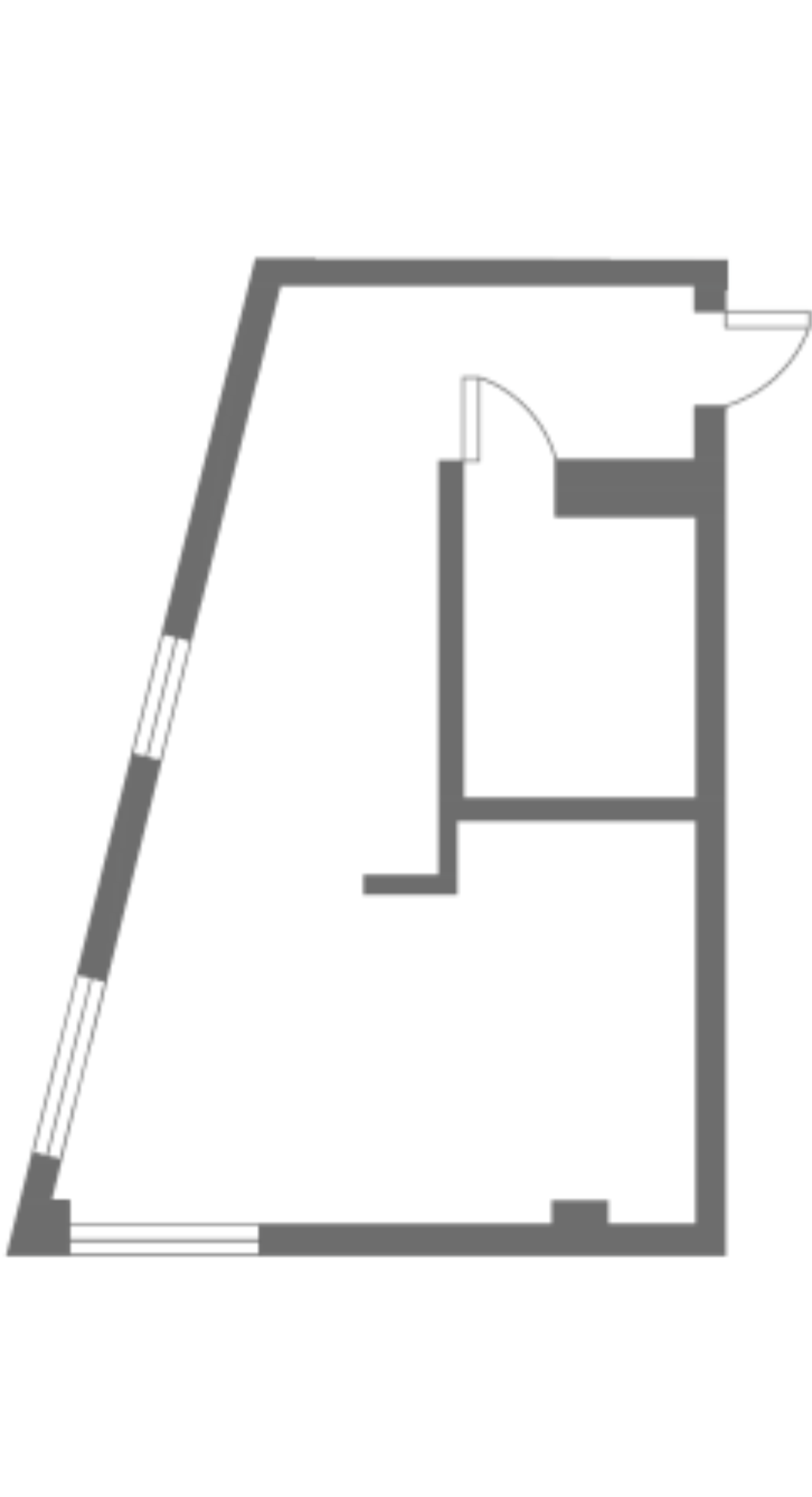 Планировка: Апартаменты · 30,8 м²
