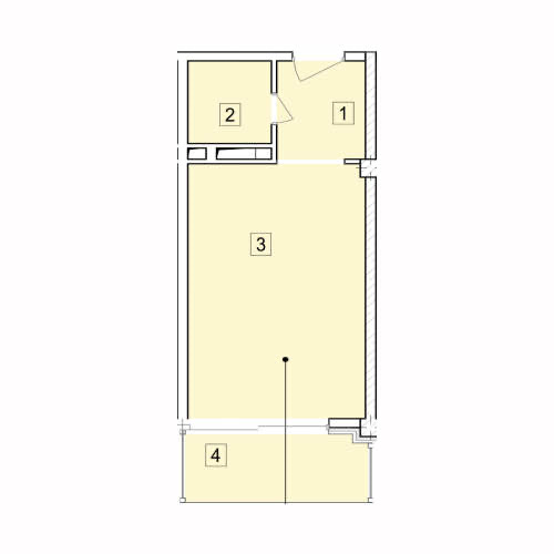 Планировка: Студия · 31,31 м²