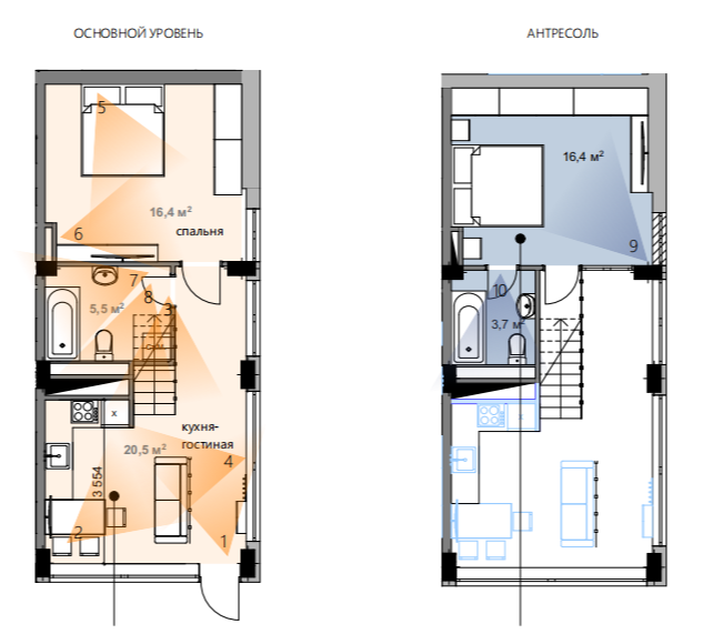 Планировка: Лот · 42,4 м²