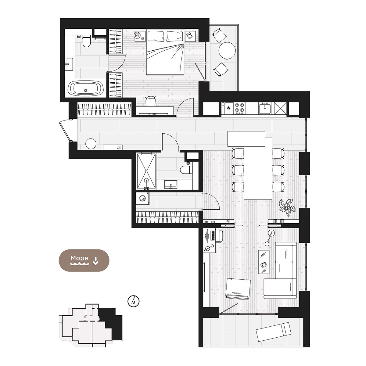 Планировка: Лот · 97,55 м²