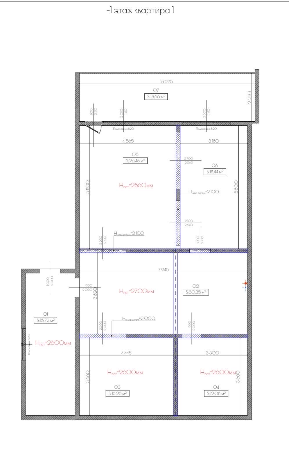 Планировка: Лот · 120,7 м²