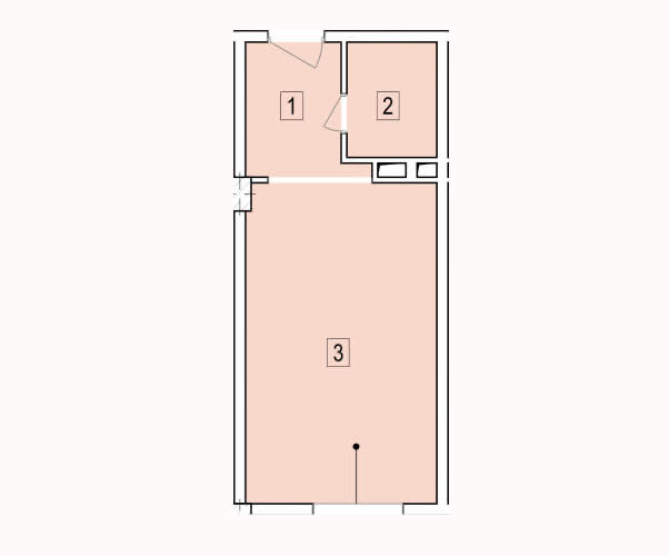 Планировка: Студия · 26,71 м²