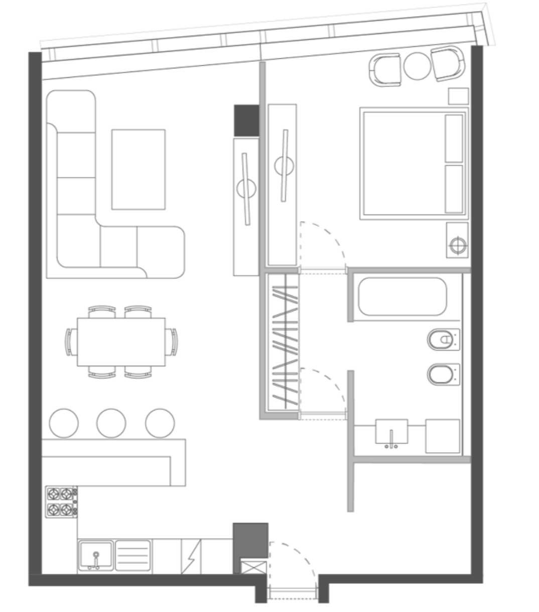 Планировка: 2-комнатная · 72,2 м²