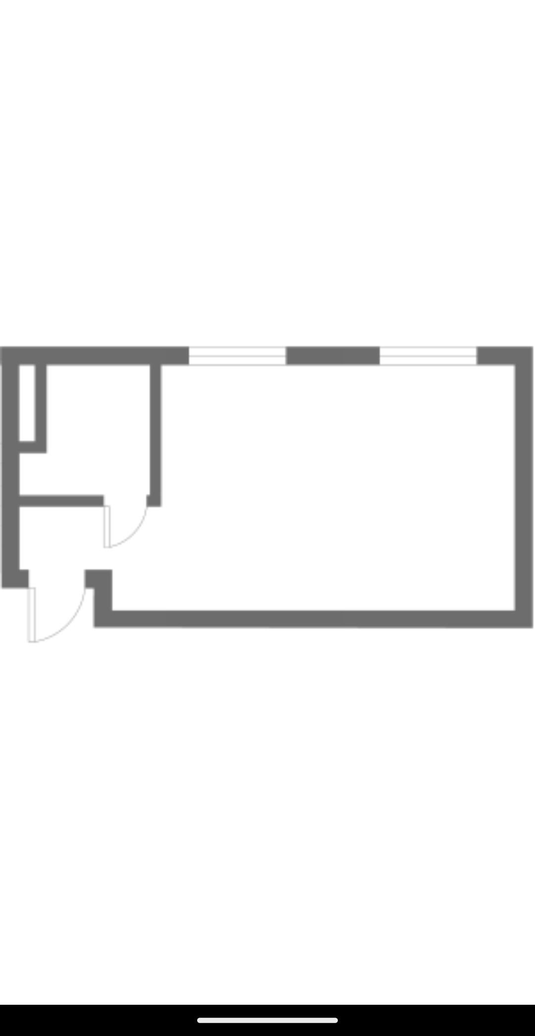 Планировка: Студия · 26,5 м²